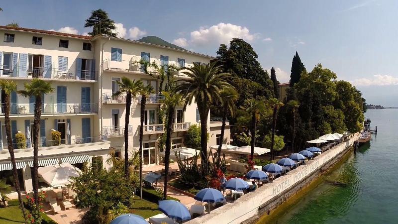 Hotel Monte Baldo E Villa Acquarone Gardone Riviera Exterior photo